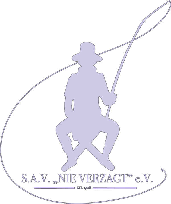 Bild vergr&ouml;&szlig;ern: Das ist das Logo der Sportangler "Nie Verzagt" Gr&uuml;nhof Tesperhude.