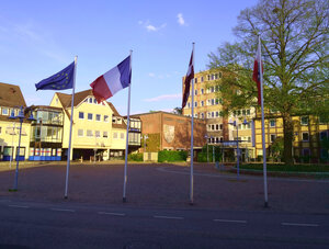Bild vergr&ouml;&szlig;ern: Partnerst&auml;dte Flaggen