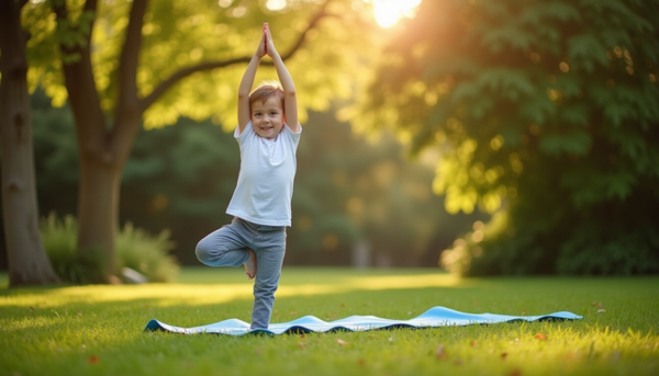 Bild vergr&ouml;&szlig;ern: Kinder Yoga