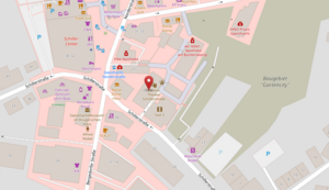 Verkehrsbehinderung Schillerstra&szlig;e