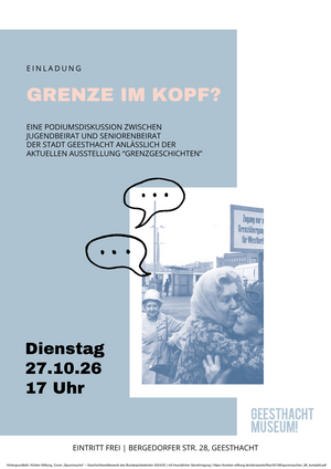 Bild vergr&ouml;&szlig;ern: Podiumsdiskussion zu Grenzgeschichten