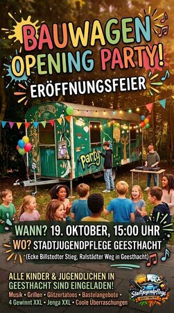 Bild vergr&ouml;&szlig;ern: Einladung Buwagen-Er&ouml;ffnungsparty