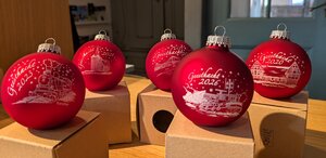 Bild vergr&ouml;&szlig;ern: Neue Geesthachter Weihnachtskugel